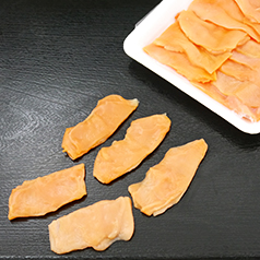 SLICED NORTHERN PROPELLER CLAM MEAT 黒ミル貝スライス